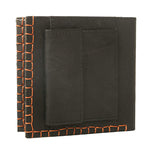 Load image into Gallery viewer, Auro Box Stitch Leather Wallet For Men - WALLETSNBAGS
