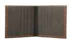 Load image into Gallery viewer, Auro Box Stitch Leather Wallet For Men - WALLETSNBAGS
