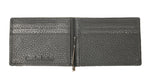 Load image into Gallery viewer, RL Magnetic Leather Zipper Money Clip RFID Card Wallet for Men - WALLETSNBAGS