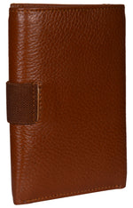 Load image into Gallery viewer, RL Tri Fold Loop Mens Leather Wallet - WALLETSNBAGS