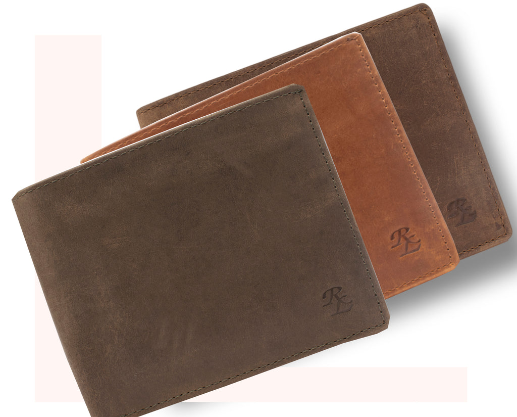 Hunter Leather Wallet for Men - WALLETSNBAGS
