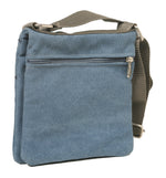 Load image into Gallery viewer, RL Twin Stylish Canvas Sling Cross Body Travel Office Business Messenger one Side Shoulder Bag - WALLETSNBAGS