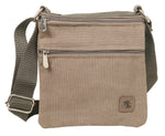 Load image into Gallery viewer, RL Twin Stylish Canvas Sling Cross Body Travel Office Business Messenger one Side Shoulder Bag - WALLETSNBAGS