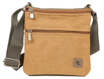 Load image into Gallery viewer, RL Twin Stylish Canvas Sling Cross Body Travel Office Business Messenger one Side Shoulder Bag - WALLETSNBAGS