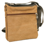 Load image into Gallery viewer, RL Twin Stylish Canvas Sling Cross Body Travel Office Business Messenger one Side Shoulder Bag - WALLETSNBAGS