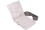Load image into Gallery viewer, RL Twin side waxedcanvas floral print travel pouch/sling bag - WALLETSNBAGS