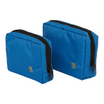 Load image into Gallery viewer, RL Ebags Water Resistant Polyester Toiletry Travel Pouch Set Of 2 - WALLETSNBAGS
