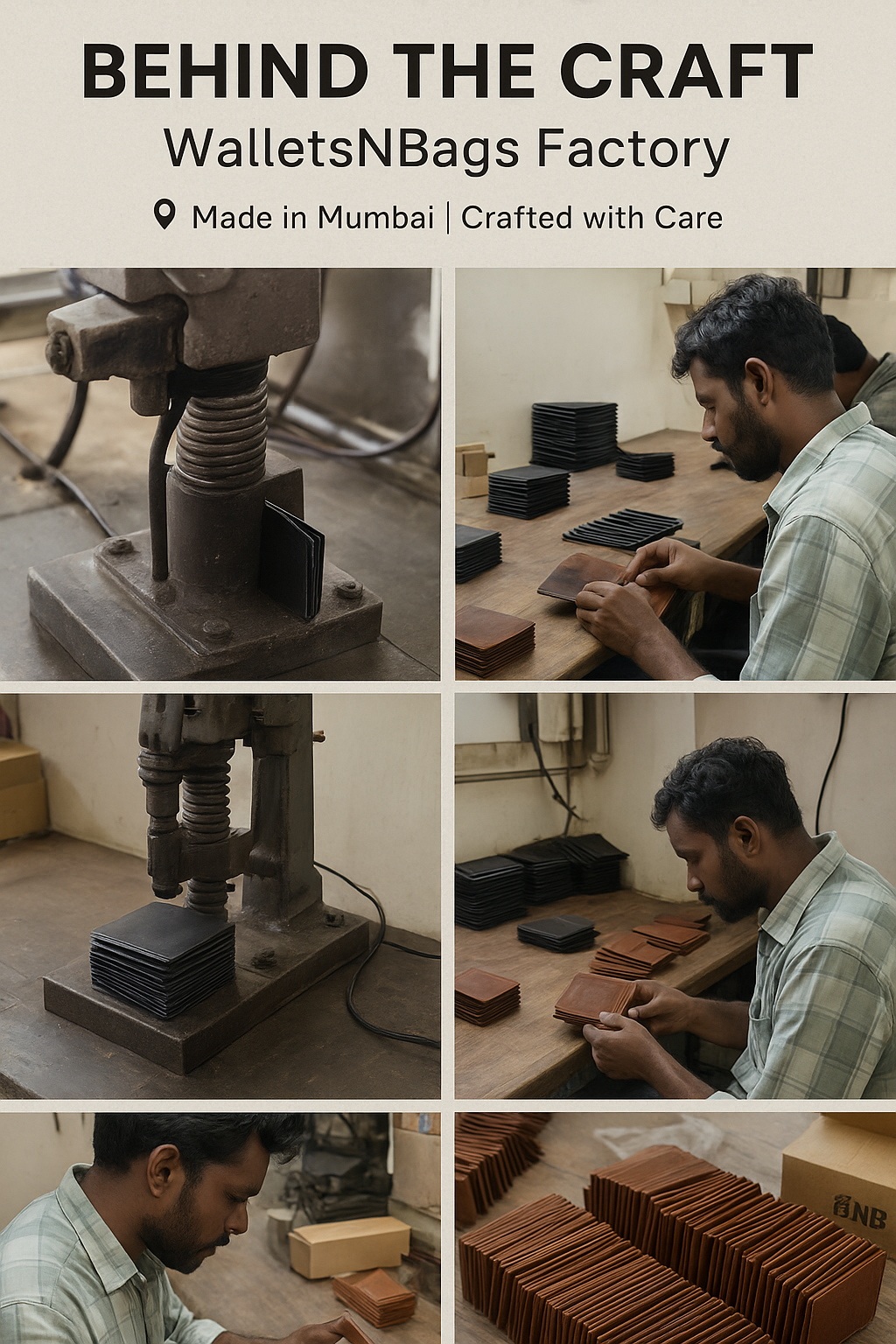 “Behind the Craft: How WalletsNBags Leather Wallets Are Made”
