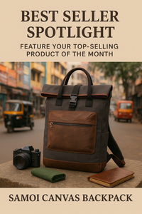 🎒 Best Seller Spotlight – Samoi Canvas Backpack