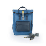 Load image into Gallery viewer, Astro Waxed Canvas Leather Haversack
