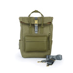 Load image into Gallery viewer, Astro Waxed Canvas Leather Haversack
