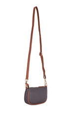 Load image into Gallery viewer, SAMOI Saddle Mini Sling Bag | Canvas &amp; Leather Crossbody
