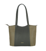 Load image into Gallery viewer, SAMOI Vierra Genuine Leather &amp; Waxed Canvas Small Tote Bag | 5 Colours
