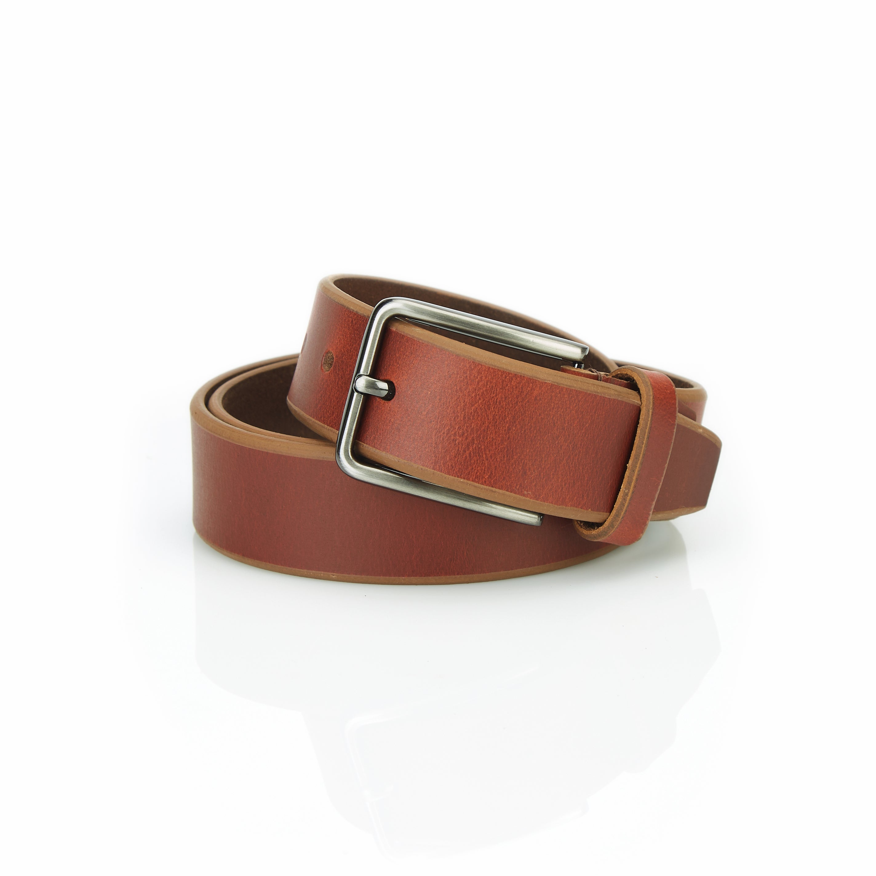 Oilpullup Leather Formal Belt for Men