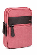 Load image into Gallery viewer, SAMOI Crossbody Sling Bag | Genuine Leather &amp; Waxed Canvas | Unisex Travel Bag with Multi-Pocket
