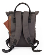 Load image into Gallery viewer, Waterproof Canvas Leather Backpack for Travel, College &amp; Work | Men &amp; Women | SAMOI - Walletsnbags
