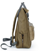 Load image into Gallery viewer, Waterproof Canvas Leather Backpack for Travel, College &amp; Work | Men &amp; Women | SAMOI - Walletsnbags

