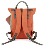 Load image into Gallery viewer, Waterproof Canvas Leather Backpack for Travel, College &amp; Work | Men &amp; Women | SAMOI - Walletsnbags
