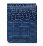 Load image into Gallery viewer, Rustic Leather Double Button Cut Edge Wallet

