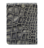 Load image into Gallery viewer, Rustic Leather Double Button Cut Edge Wallet
