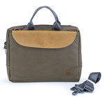 Load image into Gallery viewer, Canvas Laptop Messenger Bag 13 Inch | Waterproof | SAMOI | Walletsnbags - Walletsnbags
