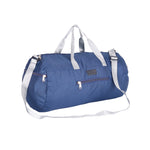 Load image into Gallery viewer, Foldable Travel Duffle Bag for Men &amp; Women | Large 50L Lightweight Waterproof Dobby Material Gym Bag | Carry-On Luggage for Travel, Sports, Weekend Trip | Portable Shoulder Bag with 51" Strap &amp; 2 Handles
