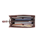 Load image into Gallery viewer, Leather Passport Holder Travel Organizer
