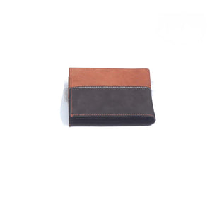 Nubuck Dual Colour Wallet - [walletsnbags_name]