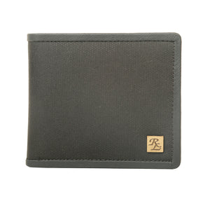 Epoch Coated Canvas Genuine Leather Mens Wallet - [walletsnbags_name]