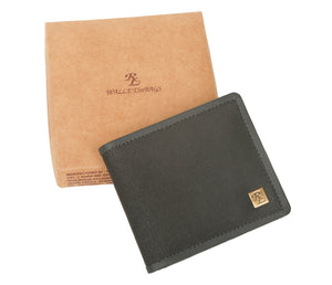 Epoch Coated Canvas Genuine Leather Mens Wallet - [walletsnbags_name]