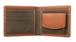 Load image into Gallery viewer, Epoch Coated Canvas Genuine Leather Mens Wallet - [walletsnbags_name]
